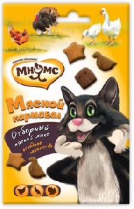 Мнямс Мясной карнавал для кошек (утка, индейка, курица) 50 г