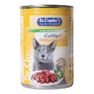 Dr. Clauder`s консервы для кошек с курицей