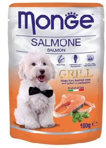 Monge Dog Grill Pouch паучи для собак лосось 100г
