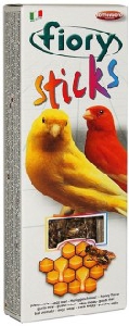 FIORY палочки для канареек Sticks с медом 2х30 г