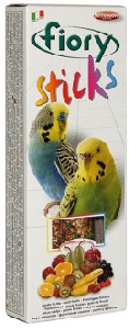 FIORY палочки для попугаев Sticks с фруктами 2х30 г
