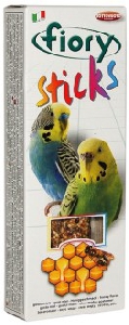 FIORY палочки для попугаев Sticks с медом 2х30 г