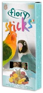 FIORY палочки для средних попугаев Sticks с фруктами 2х60 г