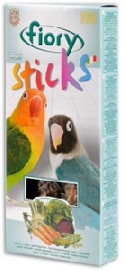 FIORY палочки для средних попугаев Sticks с овощами 2х60 г