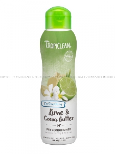 Tropiclean «Лайм и масло Какао» кондиционер во время линьки для животных