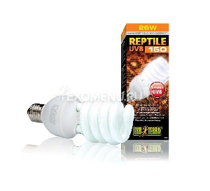 Лампа для пустынного террариума Repti Glo 10.0 Compact, Т10/26 Вт