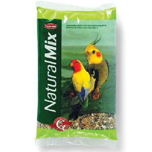 Padovan Natural Mix Parrocchetti Корм для средних попугаев