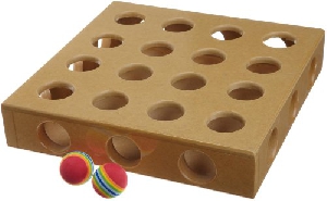 Pioneer Pet Интерактивная игрушка для кошек Peek-A-Price Cat Toy Box, фото №2