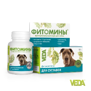 ФИТОМИНЫ для укрепления суставов для собак 100 табл