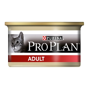Purina Pro Plan консервы паштет для взрослых кошек с курицей, Adult chicken