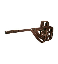 ЗООЭКПРЕСС Намордник №5Б кожаный арт. 0972, фото №2