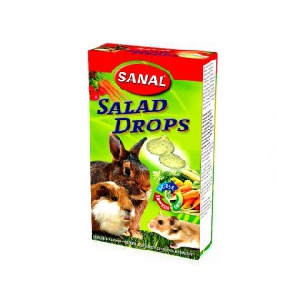 Sanal Salad Drops лакомство для грызунов салат 45 г