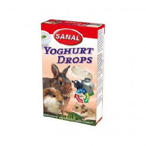 Sanal Yoghurt Drops лакомство для грызунов йогурт 45 г