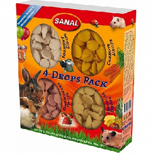 Sanal 4-drops pack лакомство для грызунов 4х35гр