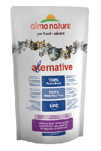 Almo Nature Alternative корм со свежей уткой (50% мяса) для кошек, HFC ALMO NATURE ALTERNATIVE CATS