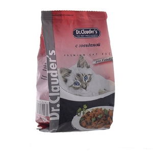 Для кошек с говядиной Для кошек с говядиной