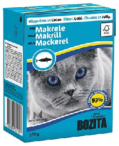 Кусочки в желе для кошек со скумбрией