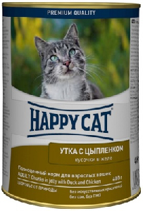 Кусочки в желе для кошек с уткой и курицей