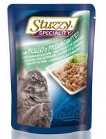 Stuzzy Speciality «con Pollo e Prosciutto» консервы для кошек (с курицей и ветчиной)