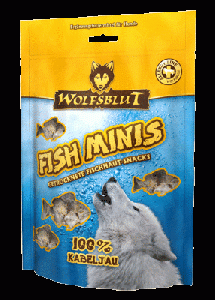 Wolfsblut FISH MINIS KABELJAU Снеки рыбные Треска 100гр
