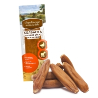 Деревенские Лакомства Мини-колбаски из мяса утки и ягнёнка для собак