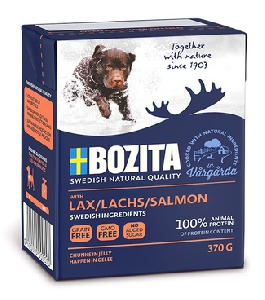 Naturals кусочки в желе для собак с лососем