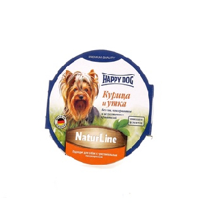 Нежный мясной паштет для собак - утка и курица
