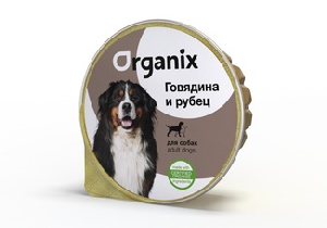 Консервы для собак c говядиной и рубцом