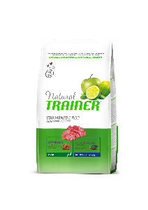 Trainer Natural MAXI для собак крупных пород говядина,рис,женьшень