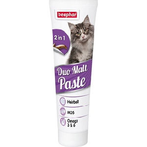 Beaphar Malt Paste Duo двойная паста для вывода шерсти 100гр