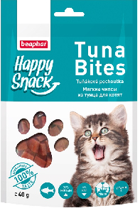 Beaphar Mягкие чипсы из тунца Happy Snack для котят