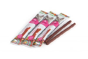 TiTBiT Колбаски мясные для кошек Active Cat с говядиной и сыром