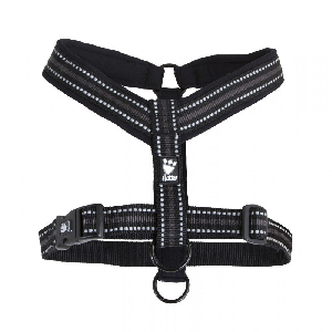 Шлейка Hurtta Y-Padded Harness цвет Черный