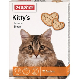 Beaphar Kitty's Taurin+Biotin с таурином и биотином