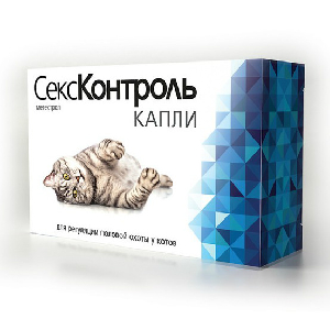 ROLF CLUB СексКонтроль КАПЛИ 3 мл для котов