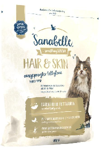 Bosch Sanabelle Hair & Skin для кошек уход за кожей и шерстью