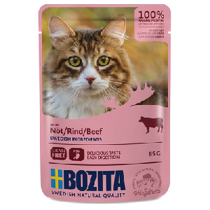 Bozita кусочки в соусе с говядиной для кошек