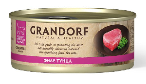 Влажный корм для кошек Grandorf Филе тунца