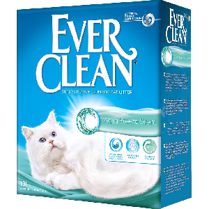 Ever Clean комкующийся наполнитель с ароматом морского бриза, Aqua Breeze