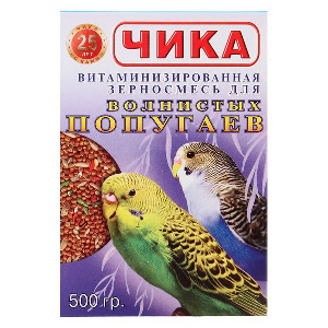 ЧИКА корм для волнистых попугаев