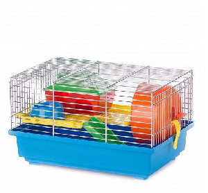 Клетка G-012 TEDDY ZINK + PL (360х240х210) цинк