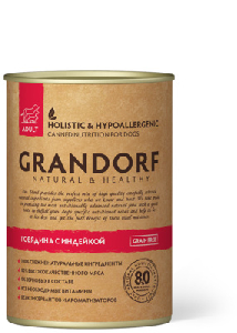 Grandorf консервы для собак: говядина с индейкой, Beef Turkey Grandorf консервы для собак: говядина с индейкой, Beef Turkey