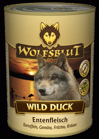 Консервы Wolfsblut (Волчья кровь) Wild Duck Adult (Дикая утка для взрослых) 395гр
