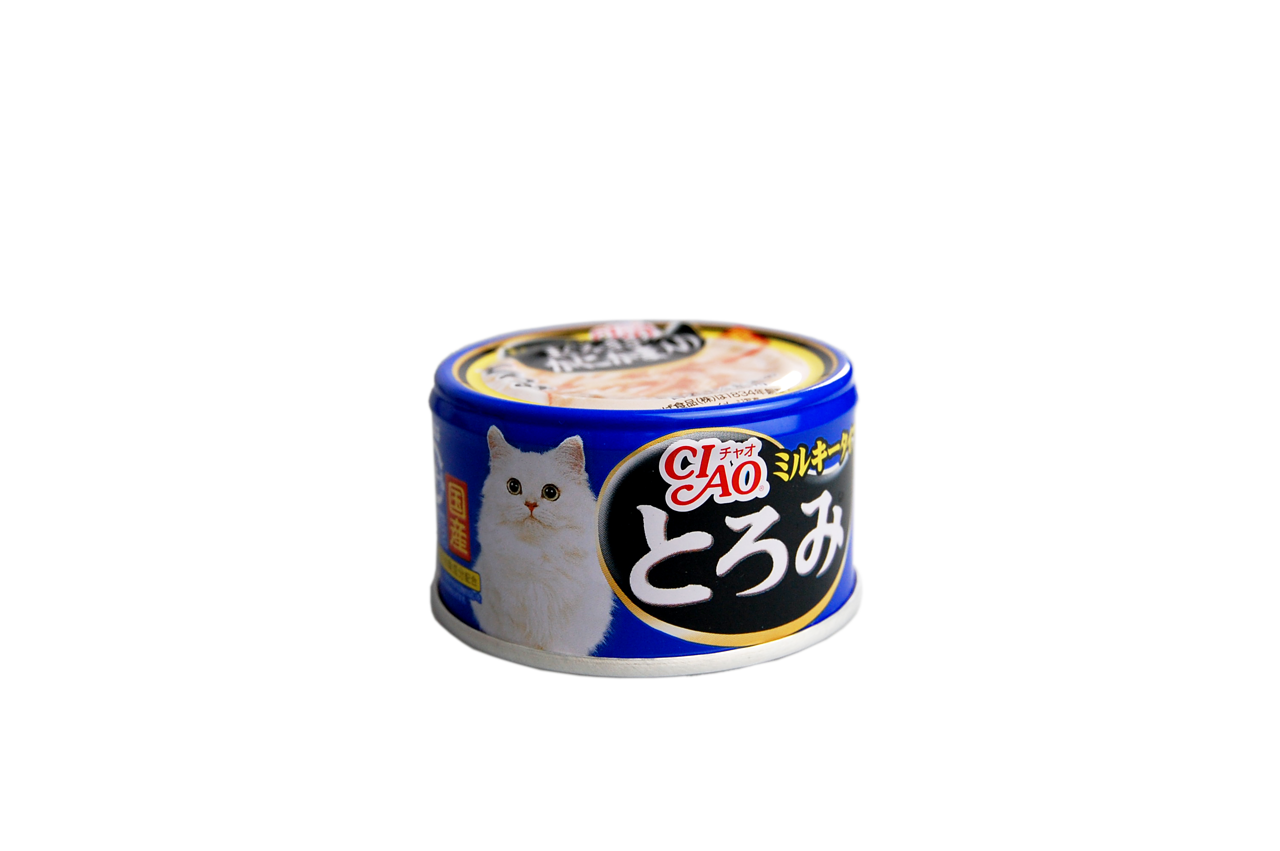 INABA Ж/б 80гр д/к Мраморный тунец в слив.ЧАО Соусе с крабом и филе курицы