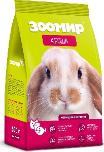 ЗООМИР КРОША корм для кроликов 500гр