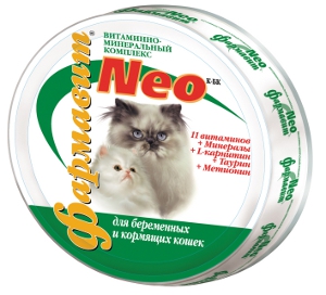 NEO Фармавит для беременных кошек 60 таблеток
