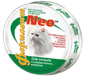 NEO Фармавит совершенство шерсти для кошек 60 таблеток